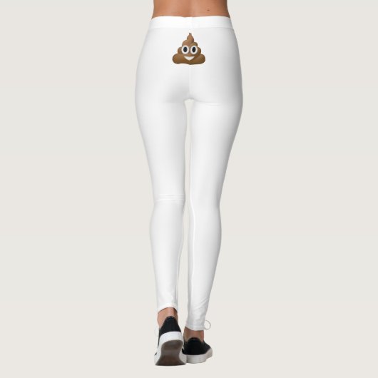 ウンチのemojiのJeggings レギンス (裏面)