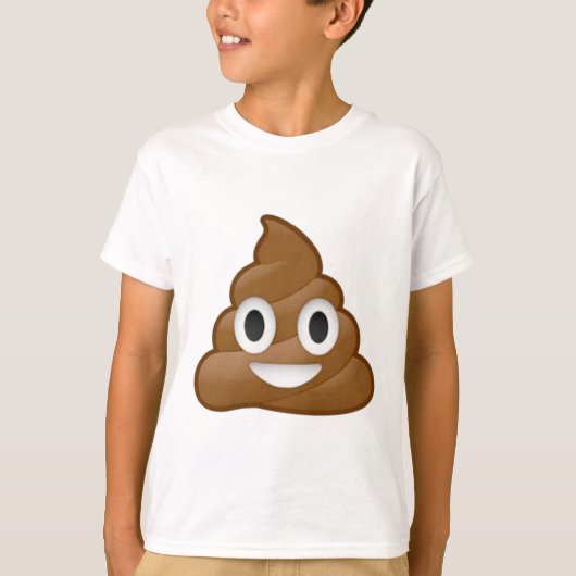 ウンチのemoji tシャツ (正面)