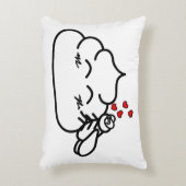 ウンチイン・ラブ – Brootsch the PooPoo アクセントクッション (正面(垂直))