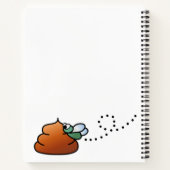 ウンチイン・ラブ – Brootsch the PooPoo ノートブック (裏面)