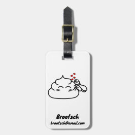 ウンチイン・ラブ – Brootsch the PooPoo ラゲッジタグ