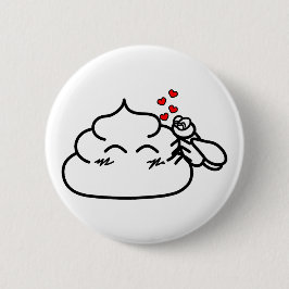 ウンチイン・ラブ – Brootsch the PooPoo 缶バッジ