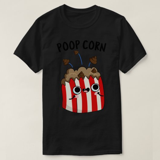 ウンチコーンおもしろいウンチコーンプン1 Tシャツ (デザイン正面)
