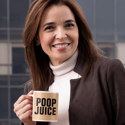 ウンチジュースおもしろいコーヒーマグ コーヒーマグカップ