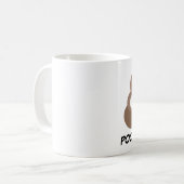 ウンチジュースのおもしろいなコーヒー・マグ コーヒーマグカップ (正面左)