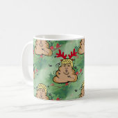 ウンチトナディドナルド切り株 コーヒーマグカップ (正面左)