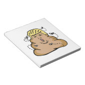 ウンチドナルドトランプ ノートパッド (アングル)