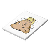 ウンチドナルドトランプ ノートパッド (回転)