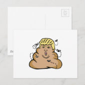 ウンチドナルドトランプ ポストカード (正面/裏面)