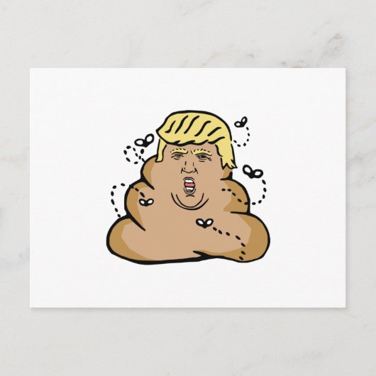 ウンチドナルドトランプ ポストカード (正面)