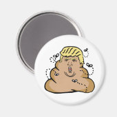 ウンチドナルドトランプ マグネット (正面/裏面)