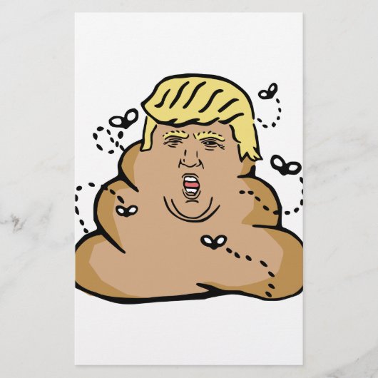 ウンチドナルドトランプ 便箋 (正面)
