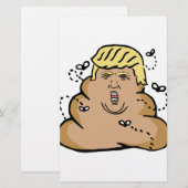 ウンチドナルドトランプ 便箋 (正面/裏面)