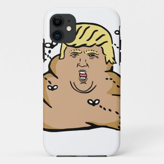 ウンチドナルドトランプ Case-Mate iPhoneケース (裏面)