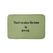 ウンチバスマットおもしろいウンチバスデコールウンチギフト バスマット (正面)