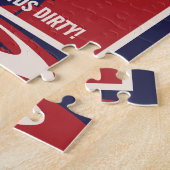 ウンチ分隊に徴兵された – ベビーの公開 ジグソーパズル (側面)