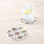 ウンチ多くの顔 コースター (側面)