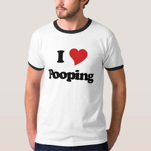 ウンチ大好き Tシャツ (正面)