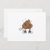 ウンチ床 ポストカード (正面/裏面)