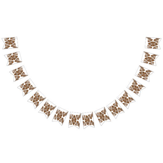 ウンチ絵文字パーティーバンティングバナー バンティングフラッグ (全)