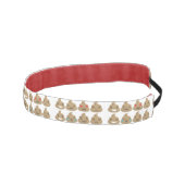 ウンチ絵文字ヘッドバンド アスレチックヘッドバンド (右)