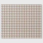 ウンチ絵文字ラッピング紙 ラッピングペーパー (フラット)