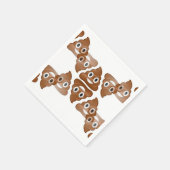 ウンチ絵文字紙ナプキン スタンダードカクテルナプキン (角)