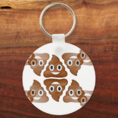 ウンチ絵文字 キーホルダー (正面)