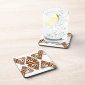 ウンチ絵文字 コースター (右側)