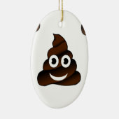 ウンチ絵文字 セラミックオーナメント (右)