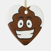 ウンチ絵文字 セラミックオーナメント (右)