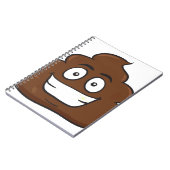 ウンチ絵文字 ノートブック (左側)