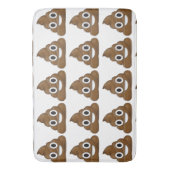 ウンチ絵文字 バスマット (正面縦)