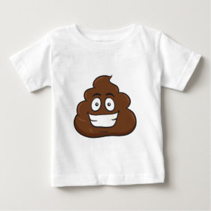 ウンチ絵文字 ベビーTシャツ