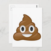 ウンチ絵文字 ポストカード (正面/裏面)