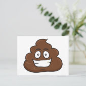 ウンチ絵文字 ポストカード (スタンド正面)