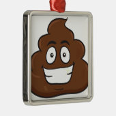 ウンチ絵文字 メタルオーナメント (右)