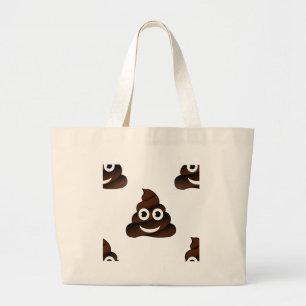 ウンチ絵文字 ラージトートバッグ