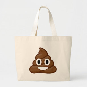 ウンチ絵文字 ラージトートバッグ