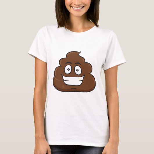 ウンチ絵文字 Tシャツ (正面)