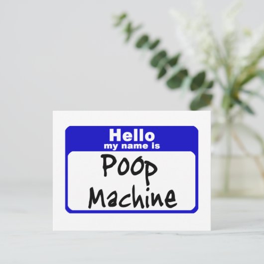 ウンチ3 ポストカード (スタンド正面)