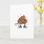 ウンチ カード (黄色い花)