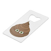 ウンチ クレジットカード栓抜き (正面アングル)