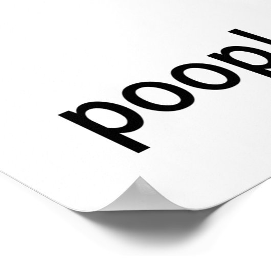 ウンチ ポスター (角)