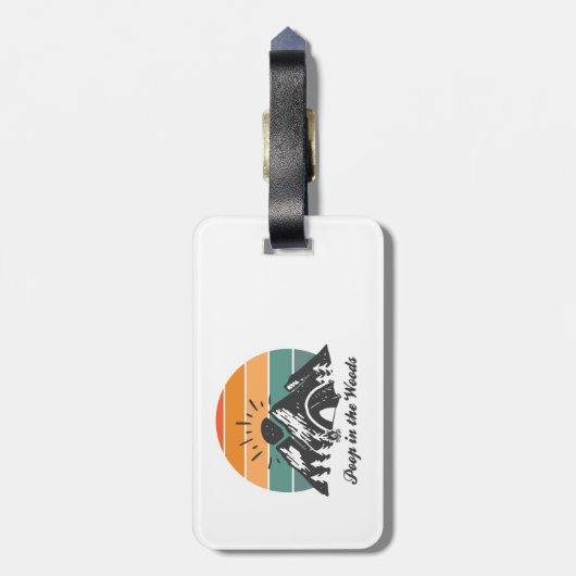 ウンチ ラゲッジタグ (裏面縦)