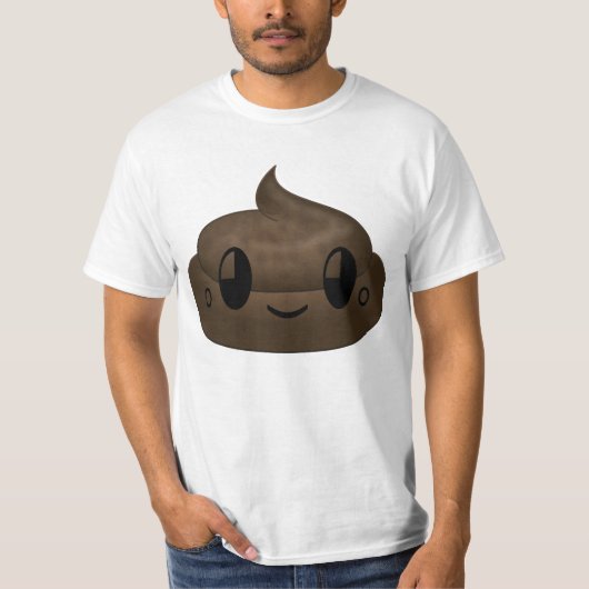 ウンチEMOJIのTシャツ Tシャツ (正面)