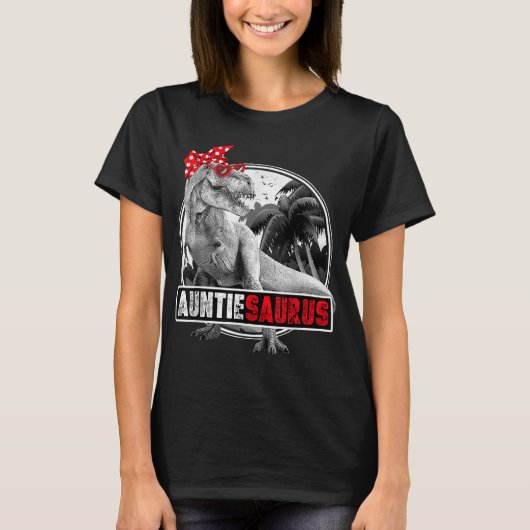ウンティエサウルスTレックスウンティ恐竜 Tシャツ (正面)