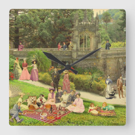 ウンドミンゴデマヨ（キンタダレガレイラ） スクエア壁時計