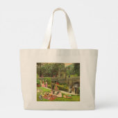 ウンドミンゴデマヨ（キンタダレガレイラ） ラージトートバッグ (裏面)