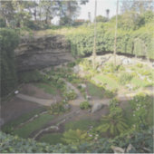 ウンフェルストンシンホールヒドゥンサンクチュアリのビニールシール シール (正面)